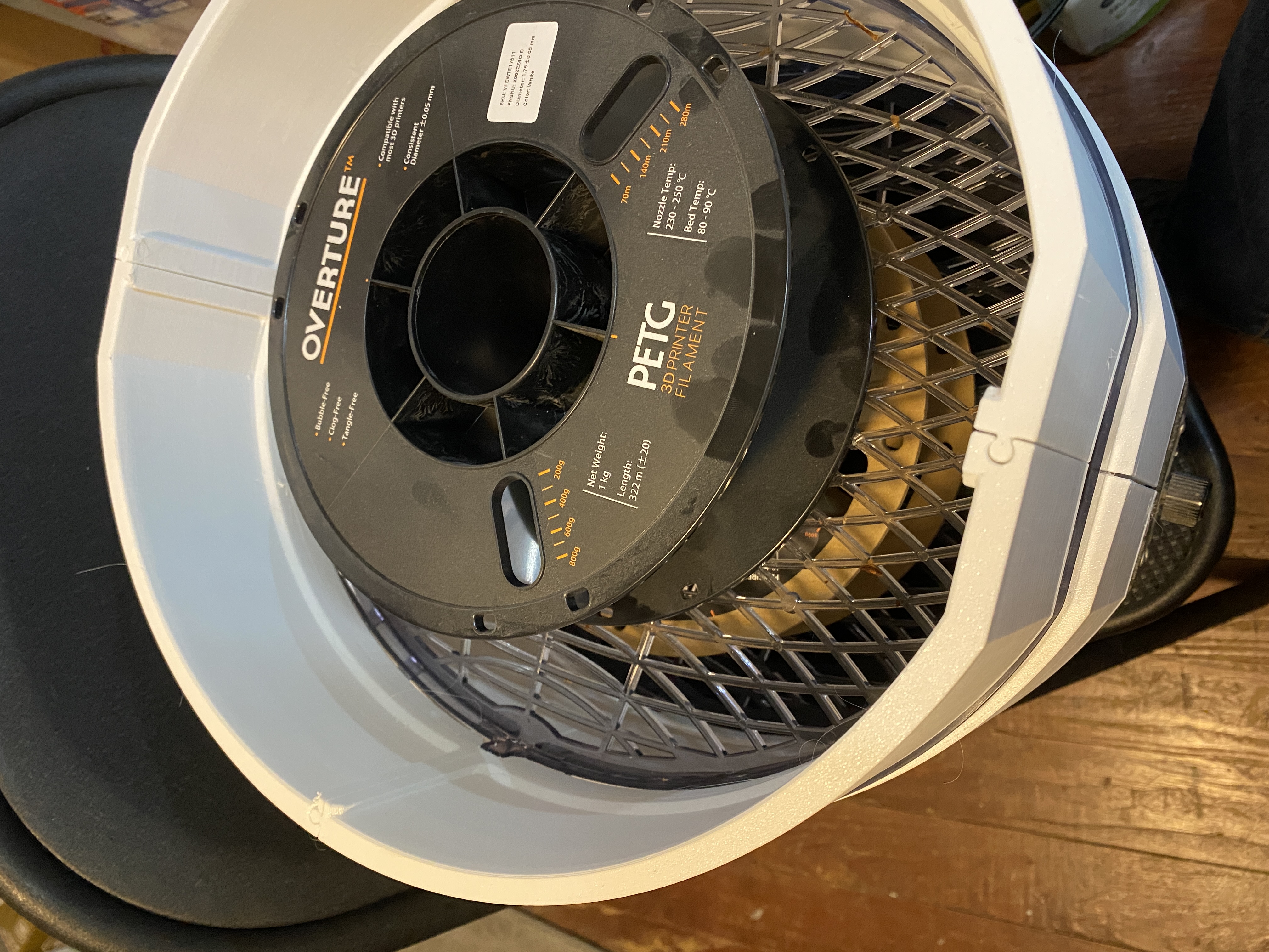 Filament Spool Riser for Waring Pro Dehydrator by Mordiev | Download ...