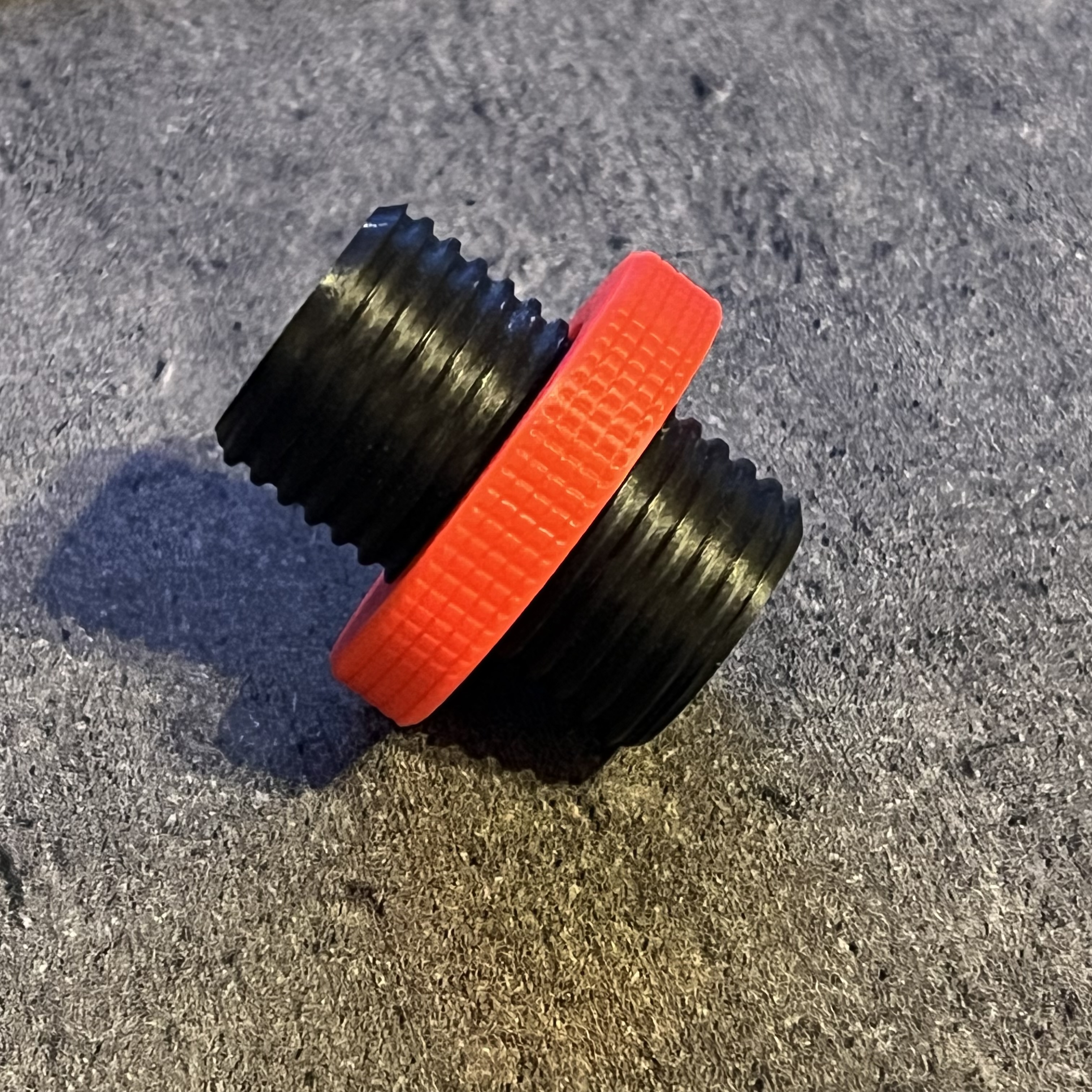 Fidgetspiel, Schraube und Mutter