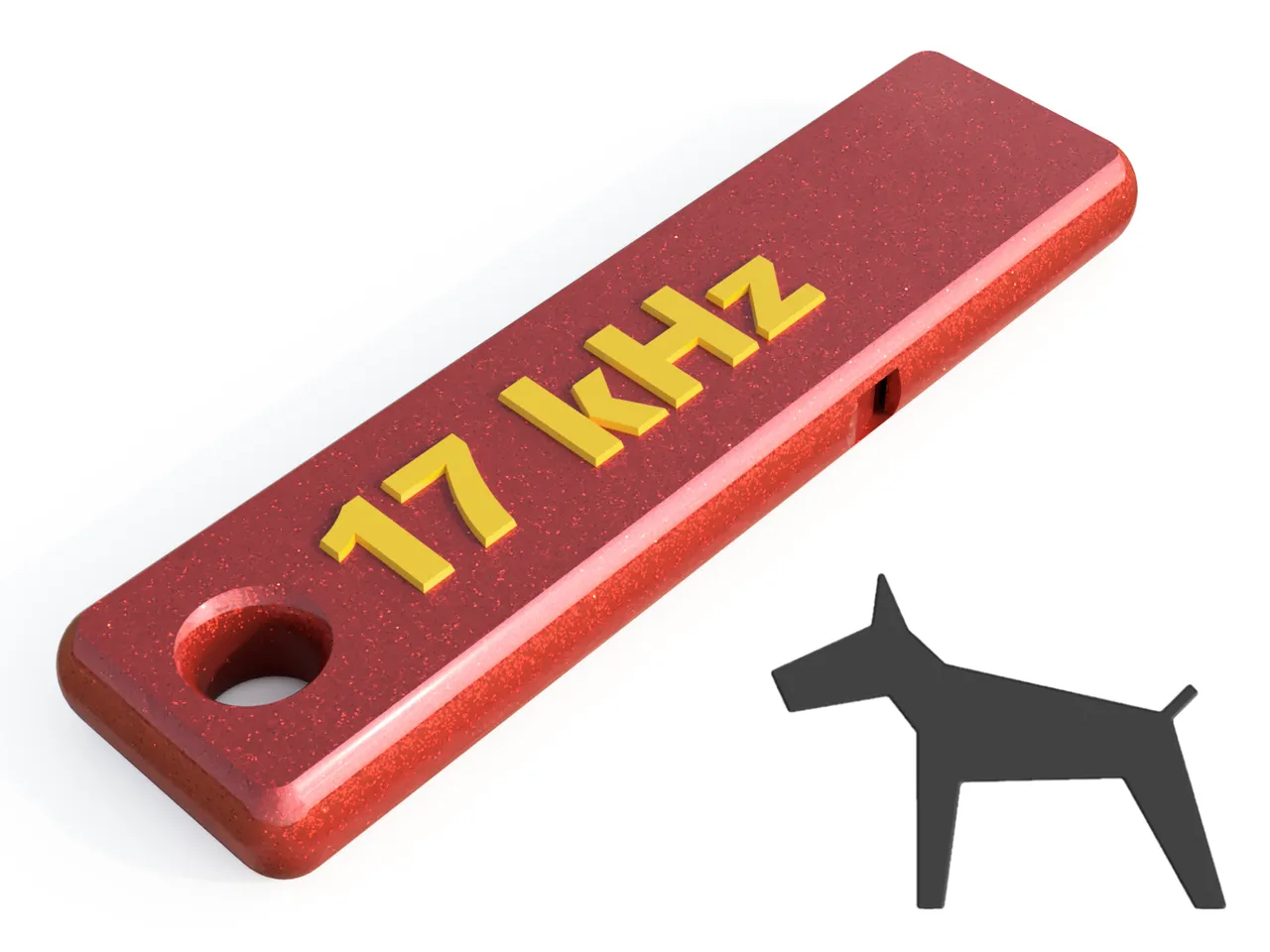 17 kHz Dog Whistle by ThreeD-Michael | Download free STL model ...