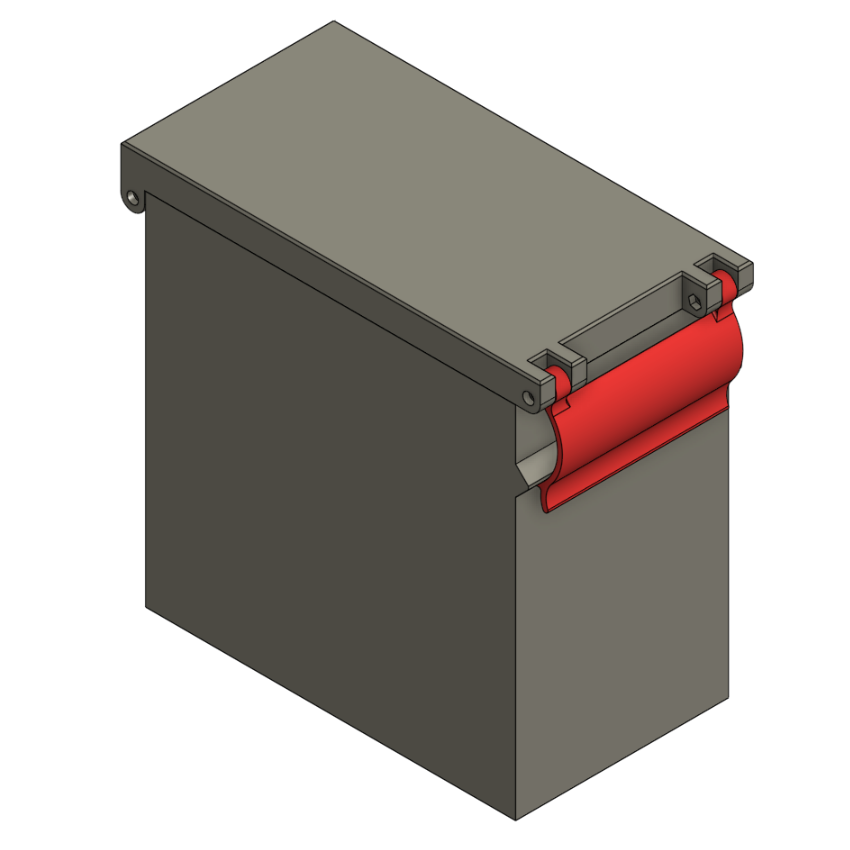 Box für Sägeblätter mit 16mm Bohrung und 130-168mm Durchmesser