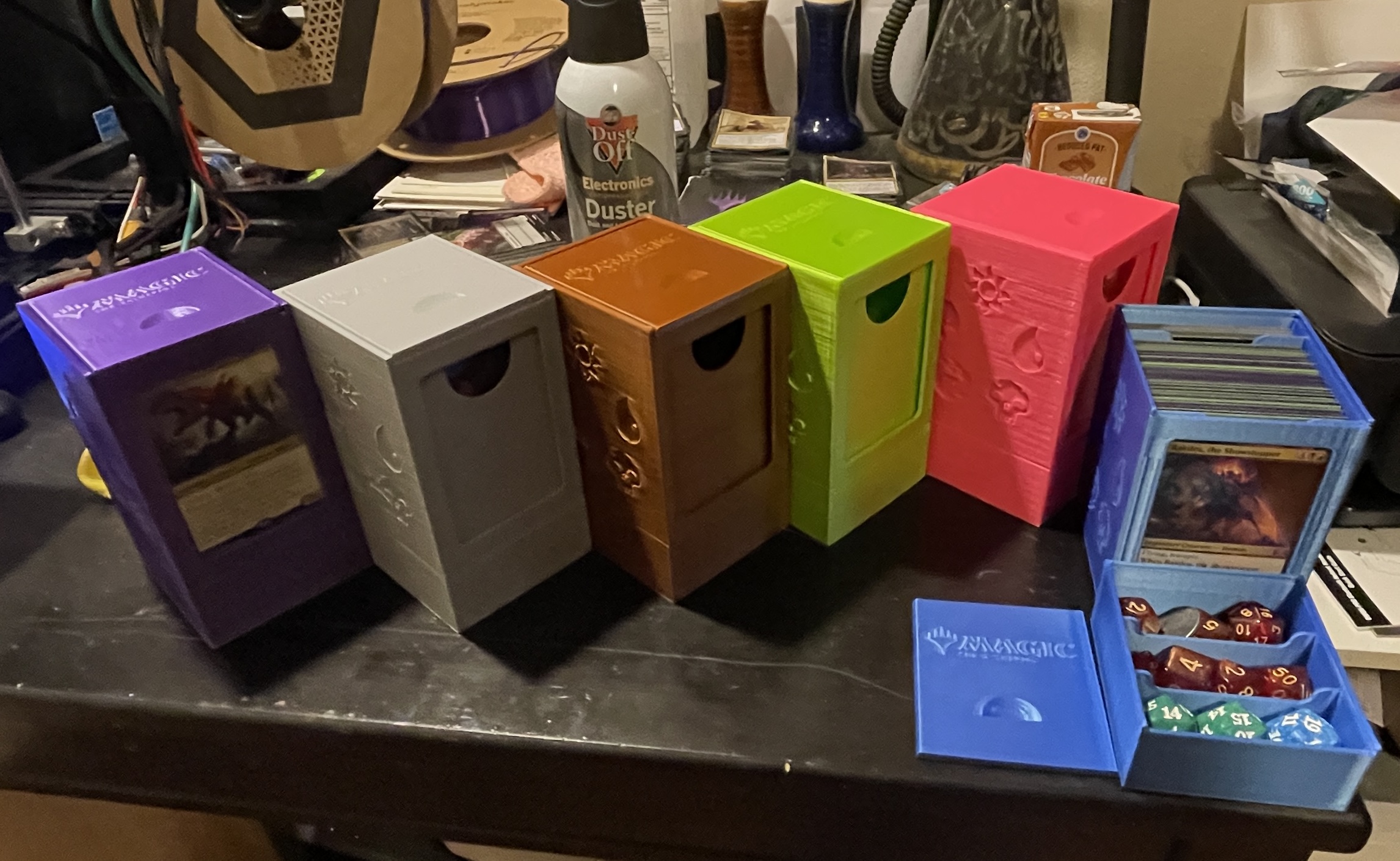 Stackable MTG Commander Deck Box V1 and V2 by Ninja636 Download free