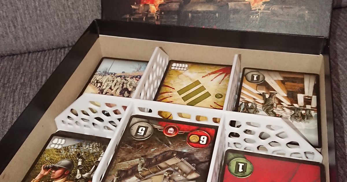 World of Tanks Rush (Mindok) - board game insert by David Herejt ...