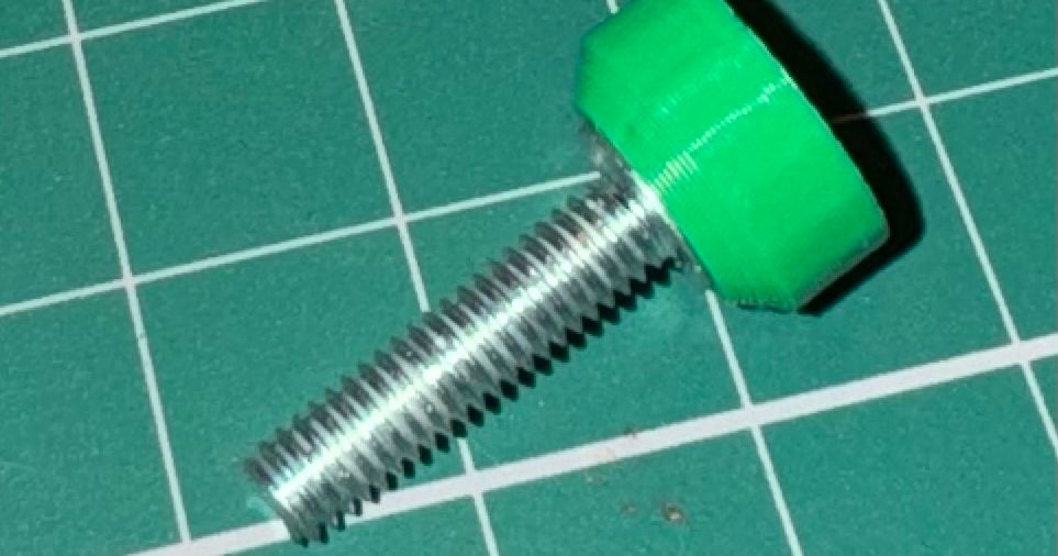 M4 Allen Thumb Screw Head (DIN 912 / ISO 4762) by Daan Kets Download