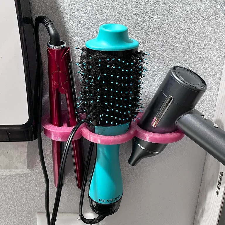 Wall Mounted Hair Straightener Blow Dryer Air Brush Adapter