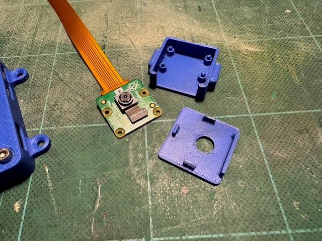 Raspberry Pi Zero 2W case and rotating camera stand by Adamow ...