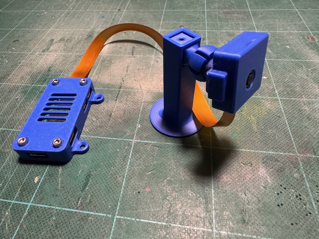 Raspberry Pi Zero 2W case and rotating camera stand by Adamow ...