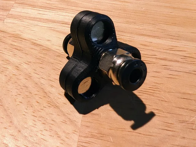 PTFE joiner for  8x3 magnets and PC4-M10