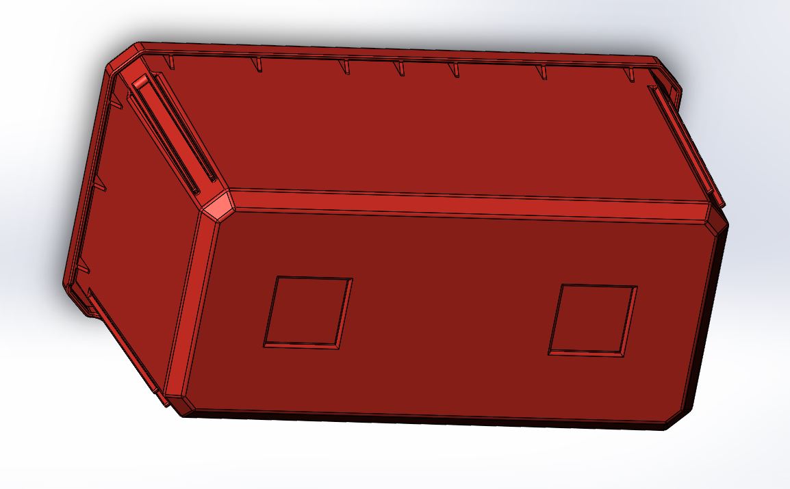 Miniatura 12 do modelo 3D Milwaukee Packout Organizer Compatible Bin - Rectangle