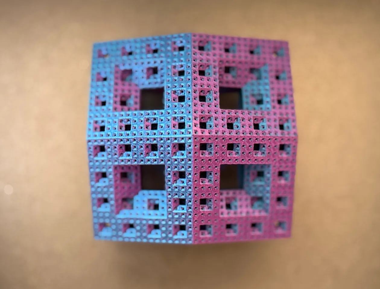 Menger-Style Rhombic Dodecahedron Fractal | Level 3 by Endless