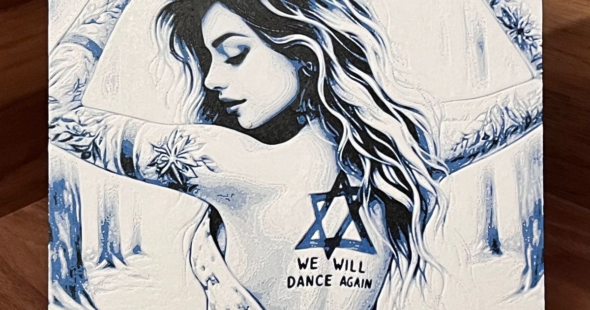 We Will Dance Again - Filament Painting In Support Of Israel | אנחנו ...