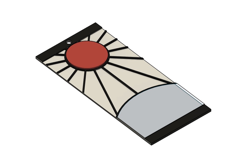 Tanjiro Hanafuda Earring for Cosplay