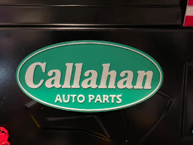 Callahan auto parts logo (from the movie tommy boy)