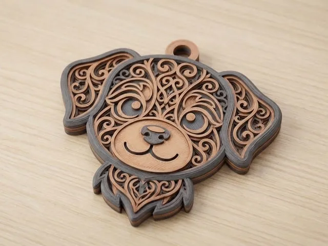 dog keychain