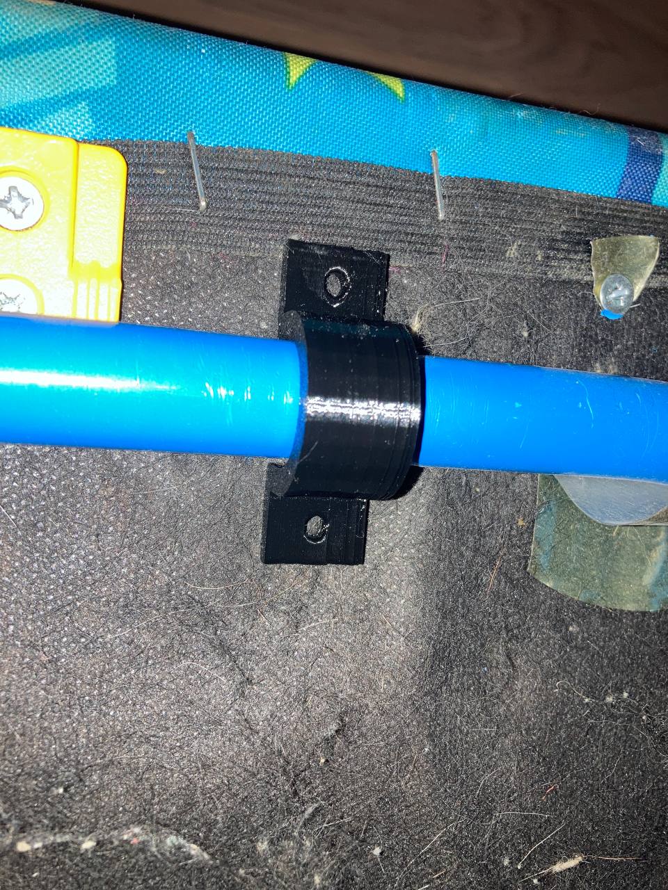 fasteners for the tube