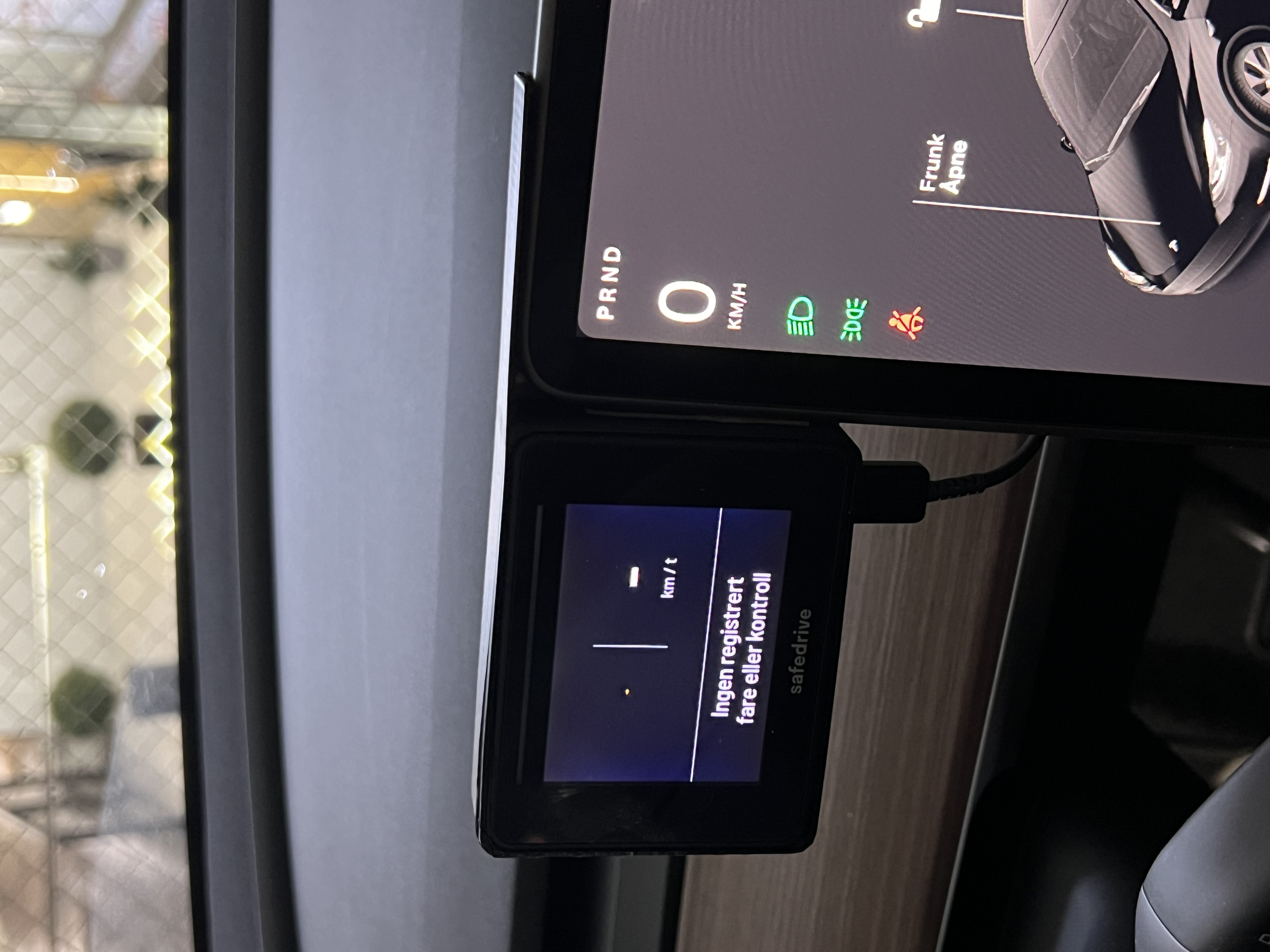 Safedrive bracket for Tesla model Y
