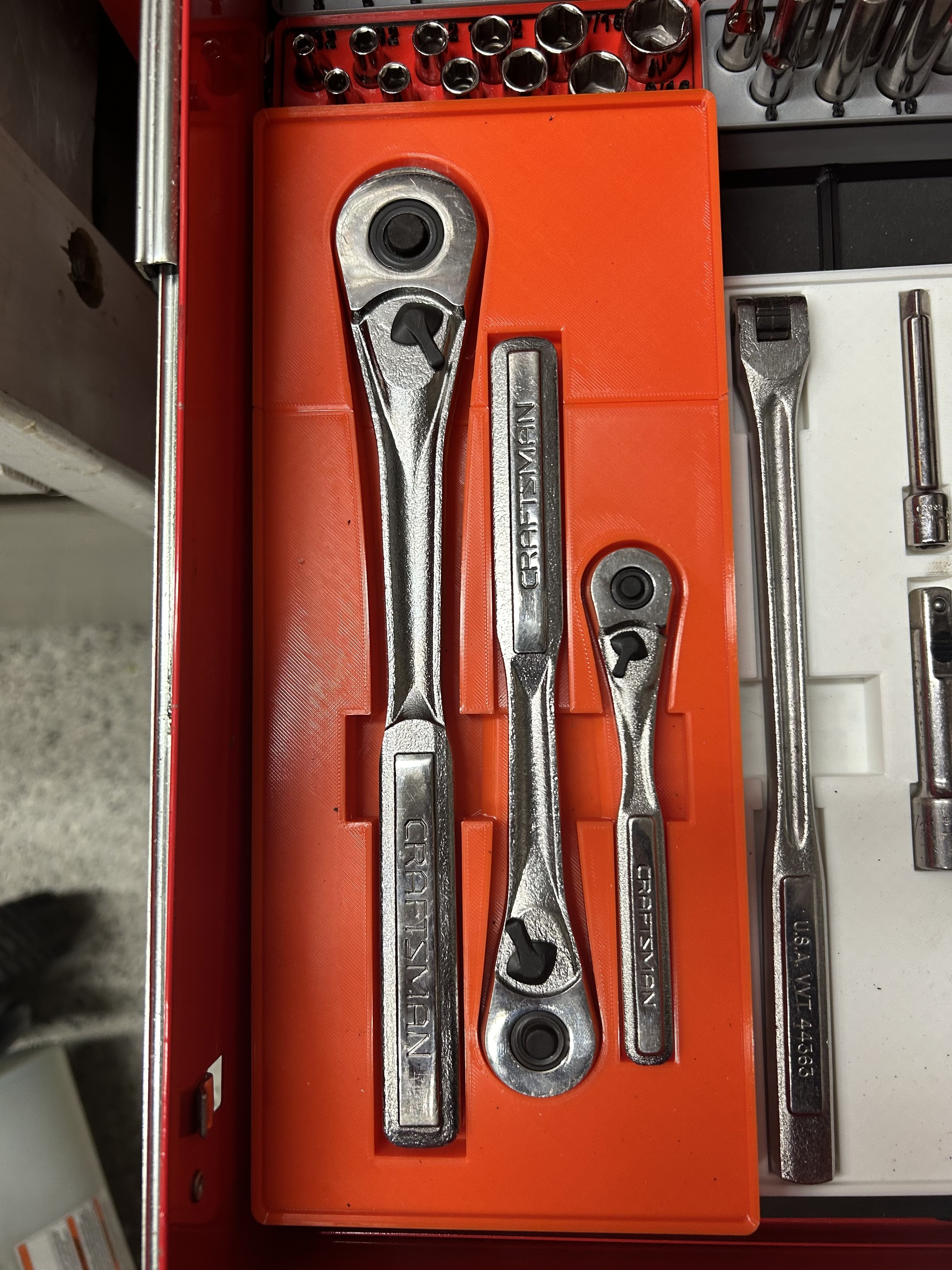 Miniatura 13 do modelo 3D Craftsman/Pittsburgh Socket Organizers -Gridfinity Base