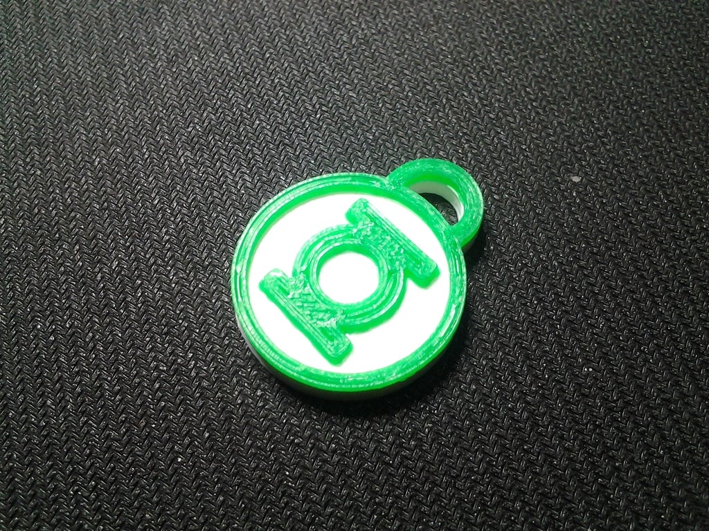 Green Lantern Keychain by AlienTux Download free STL model