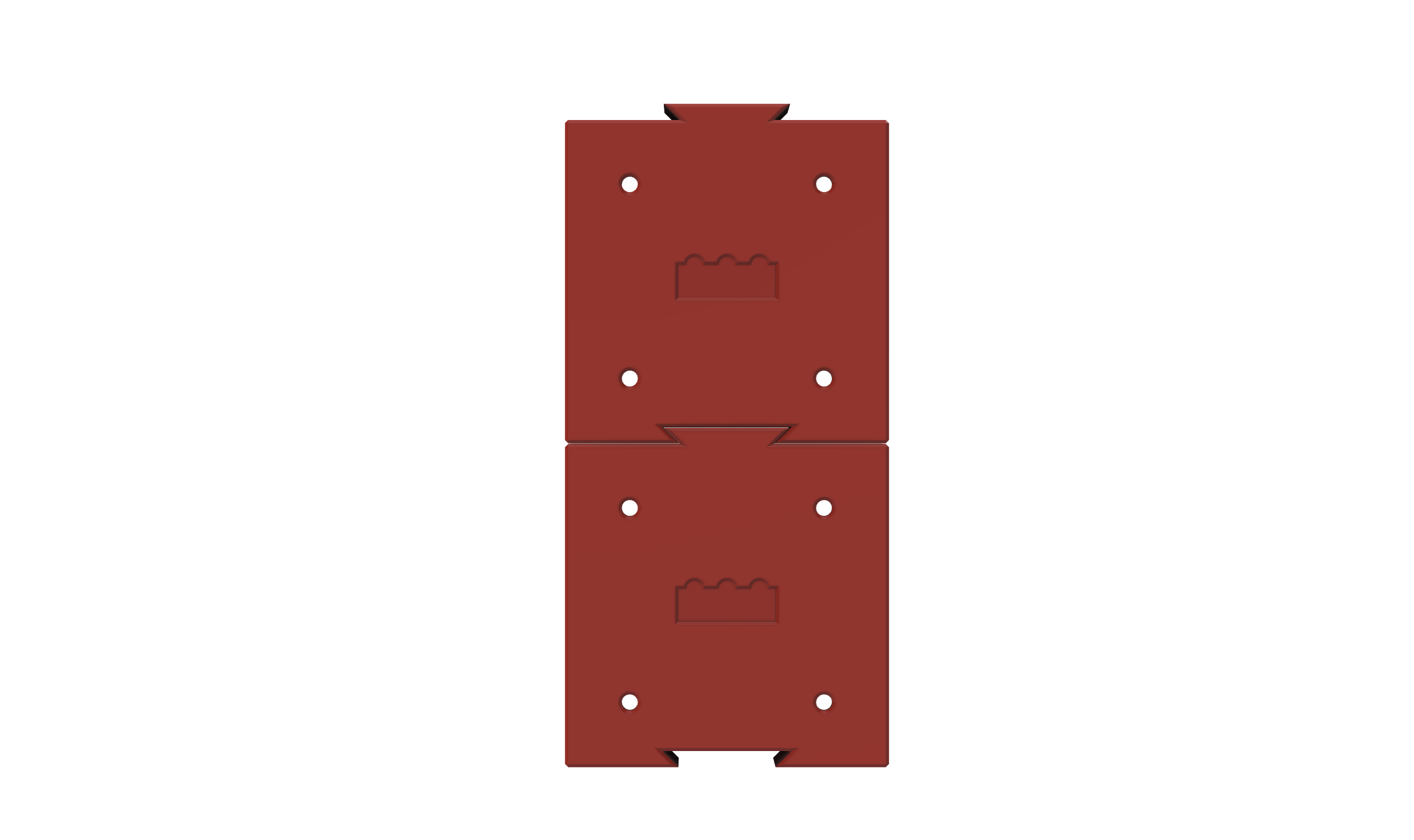 Normal Shelf (Modular Dovetail Square Shelving System) by Devise3D ...