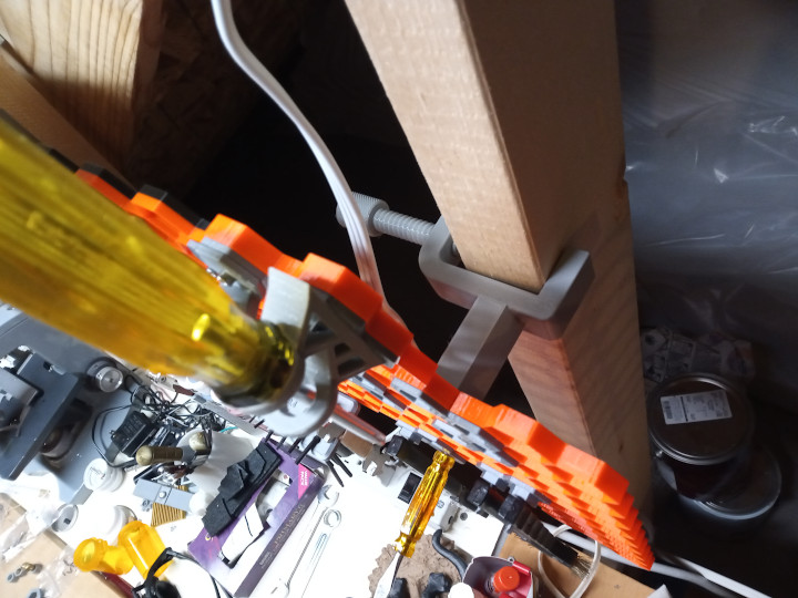 HSW clamp with longer connector 3D model thumbnail