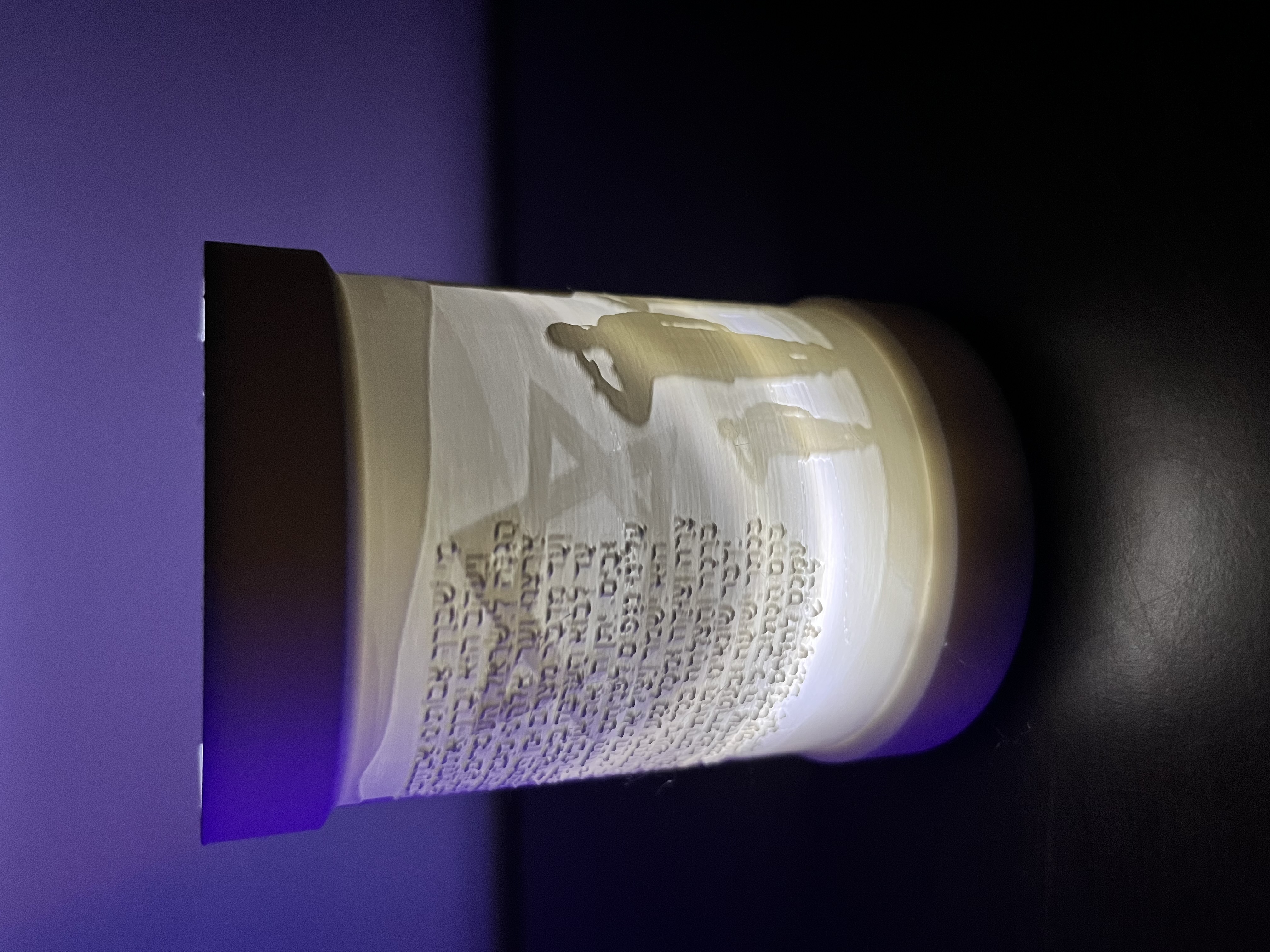 Prayer for IDF - Tea Light/Votive Candle Lithophane | מי שברך לחיילי צה״ל