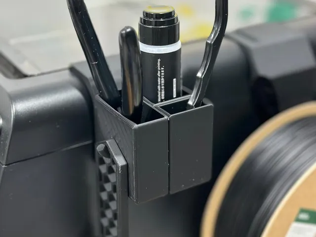 flashforge adventurer 5m pro tools holder with glue slot