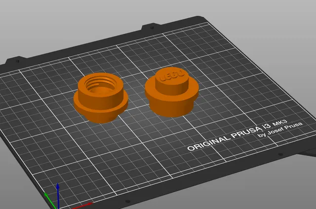 LEGO stud PET-Cap