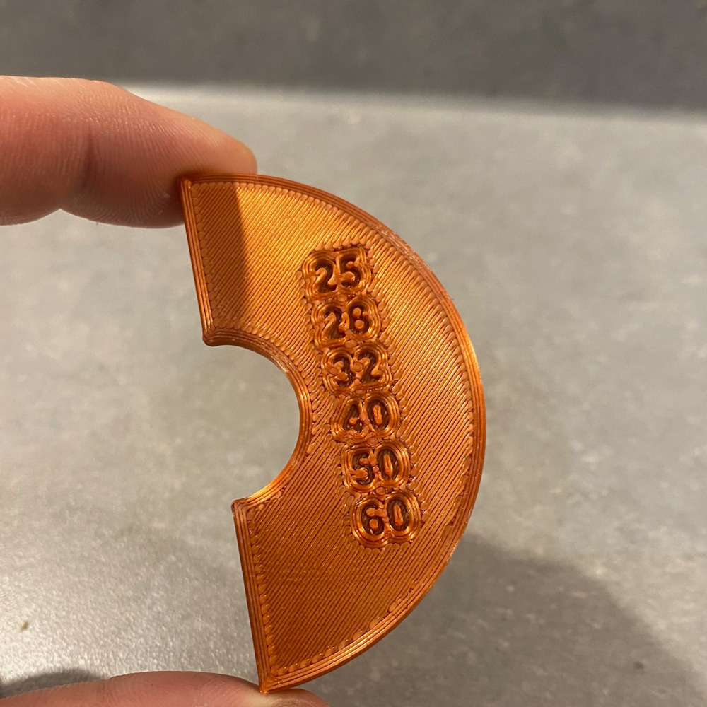 Warhammer 40k Base Size Check And Measure Template By Edcdadstuff 