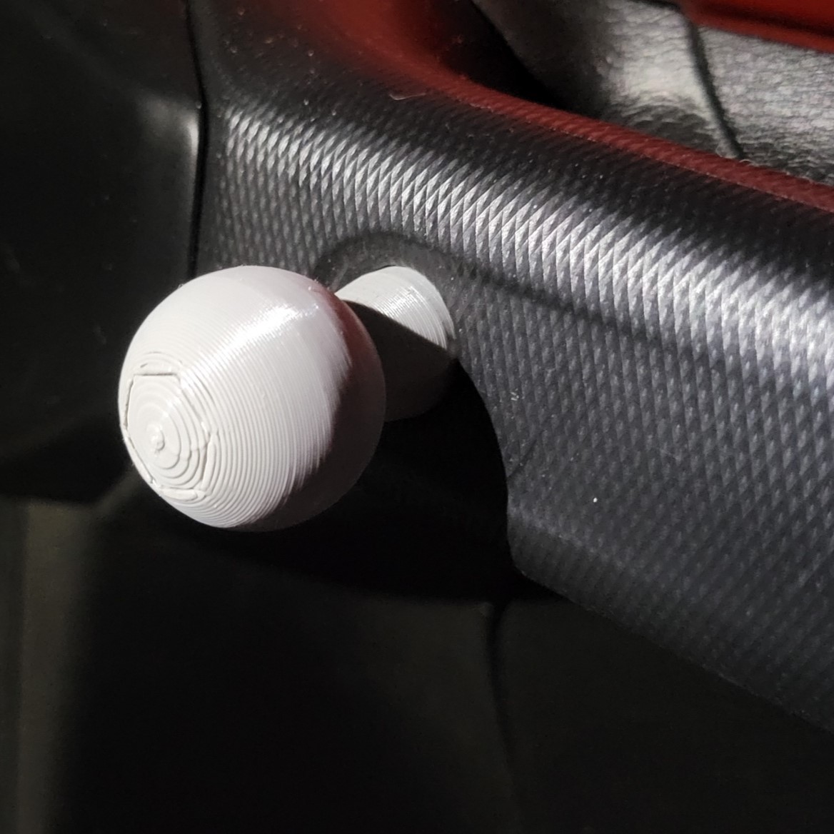 2018+ Jeep JL grab bar 1" RAM ball mount
