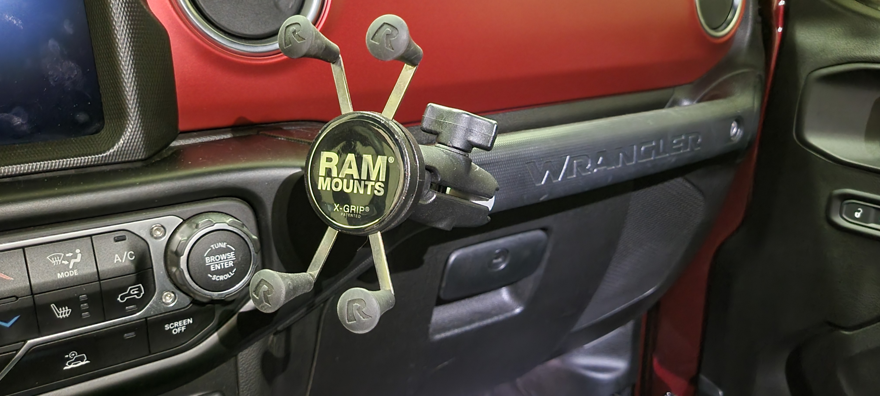 2018+ Jeep JL grab bar 1" RAM ball mount by MrCitizen Download free