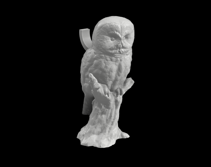 Harry Potter Owl on Branch Wand Holder