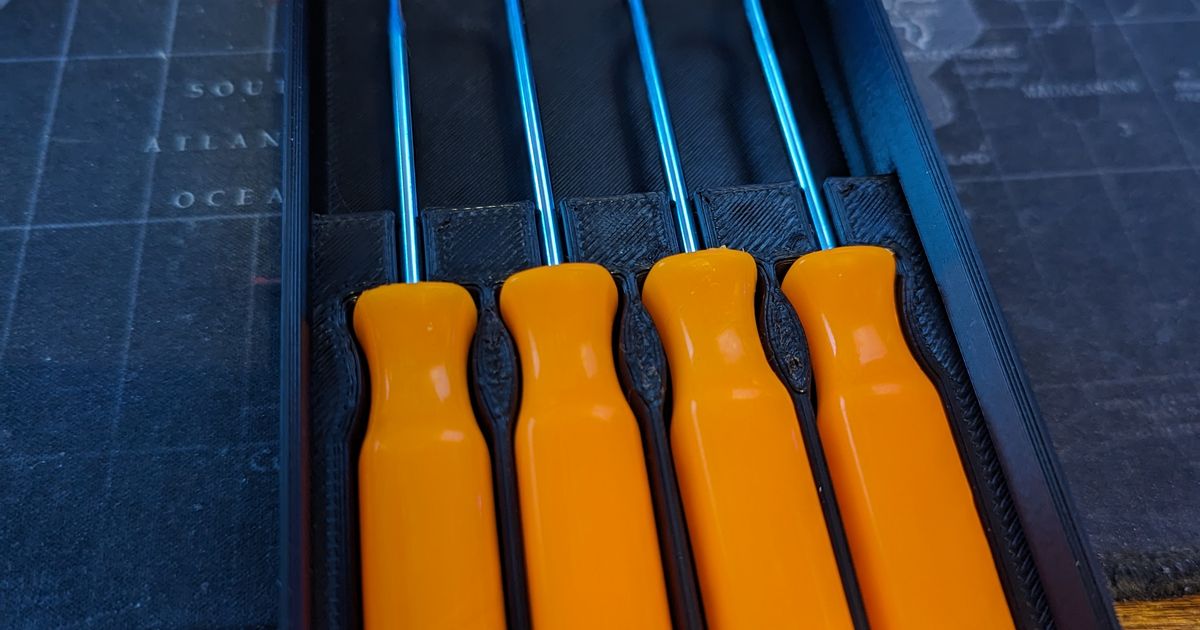 Gridfinity Harbor Freight Hook and Pick Holder by Dominate4life Download free STL