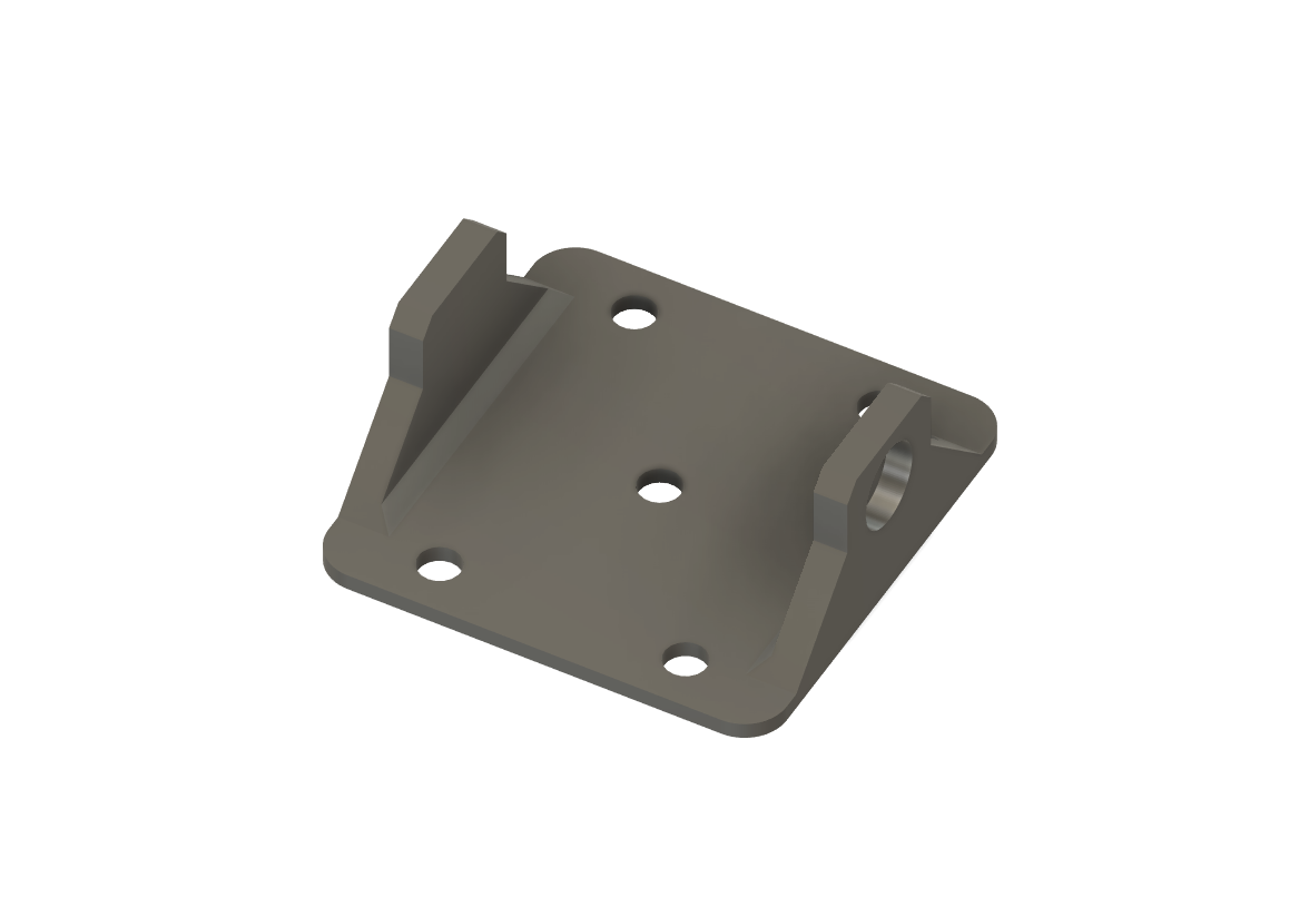 Cable Chain Base With Mounting Holes