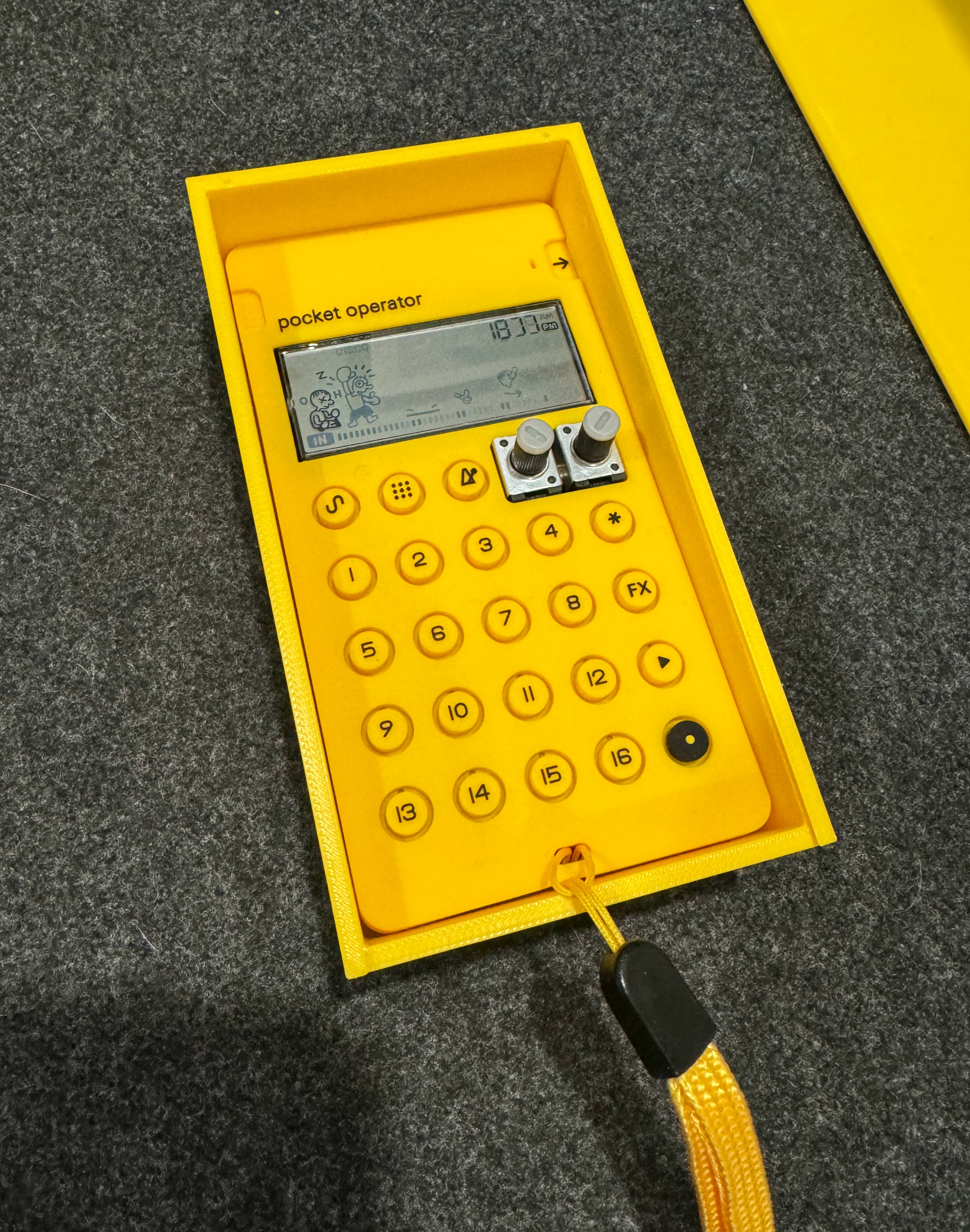 ポケットオペレーター PO-33 K.O! ＋ CA-X 専用ケース セット Amazon | teenage engineering CA-X blue generic case ポケット