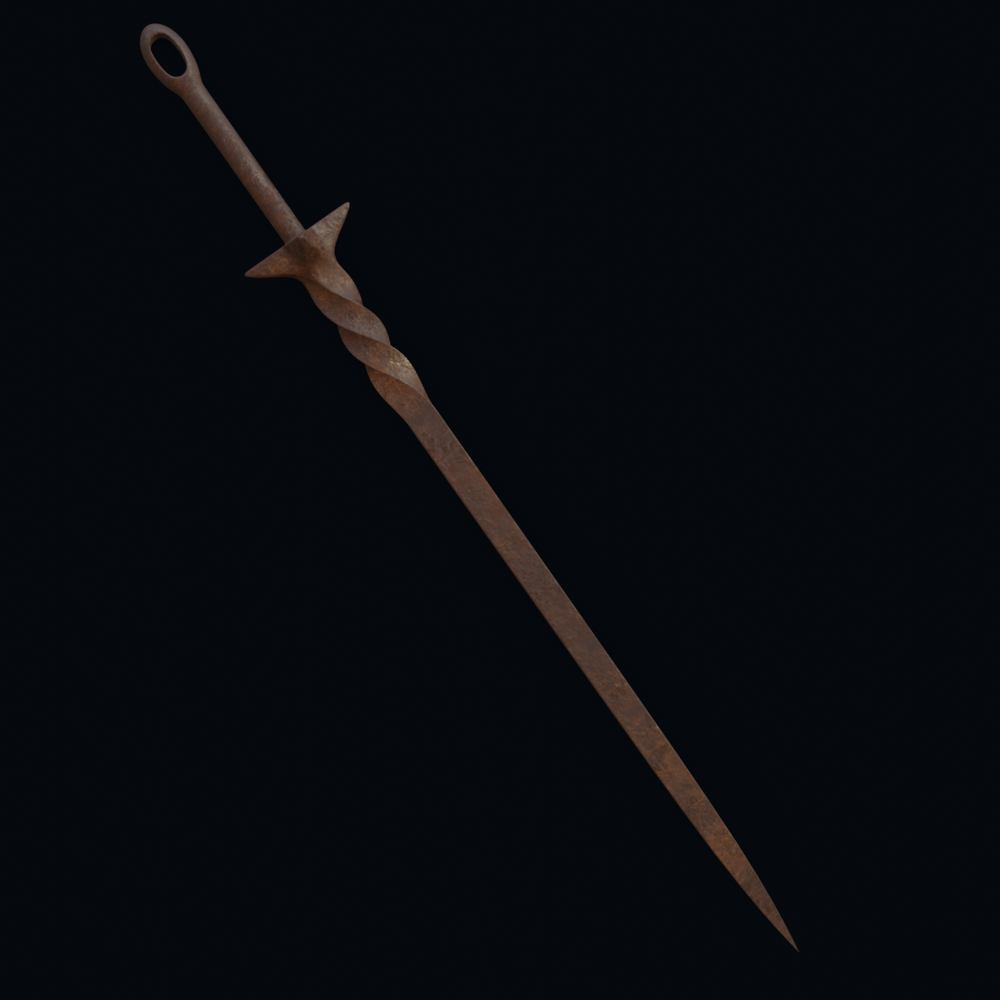 Bonfire Sword (DarkSouls) by Books | Download free STL model ...