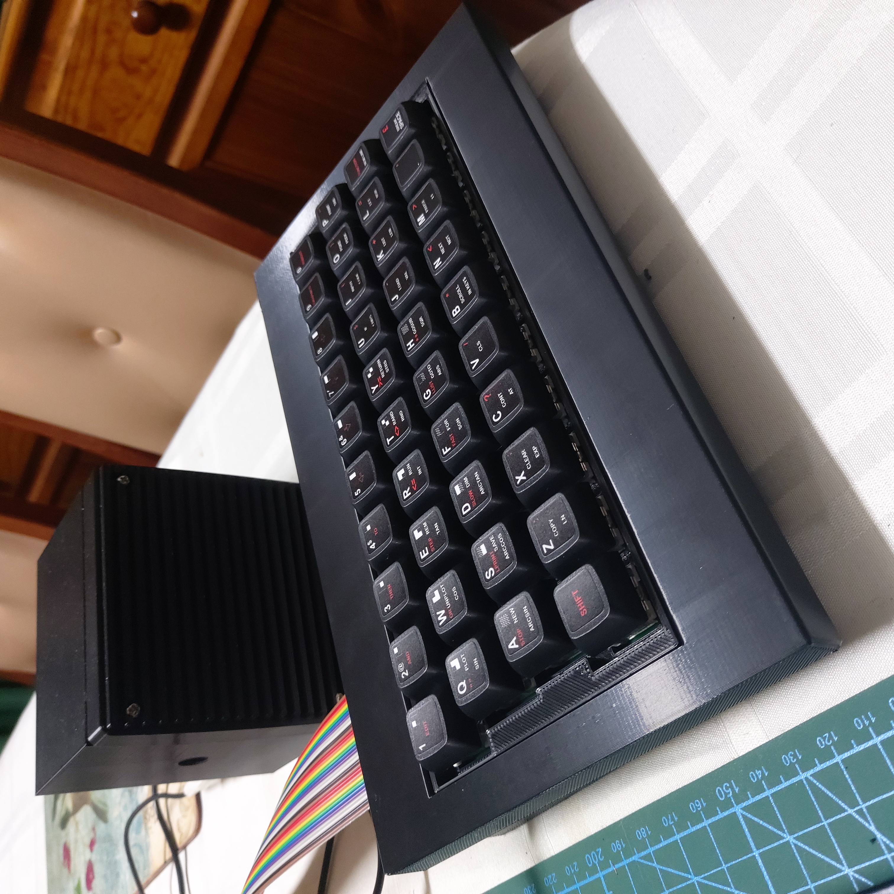 ZX81 keyboard enclosure base