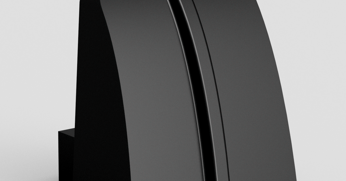 Volume slider tab for Lightspeed Zulu 2/3 and Sierra aviation headsets