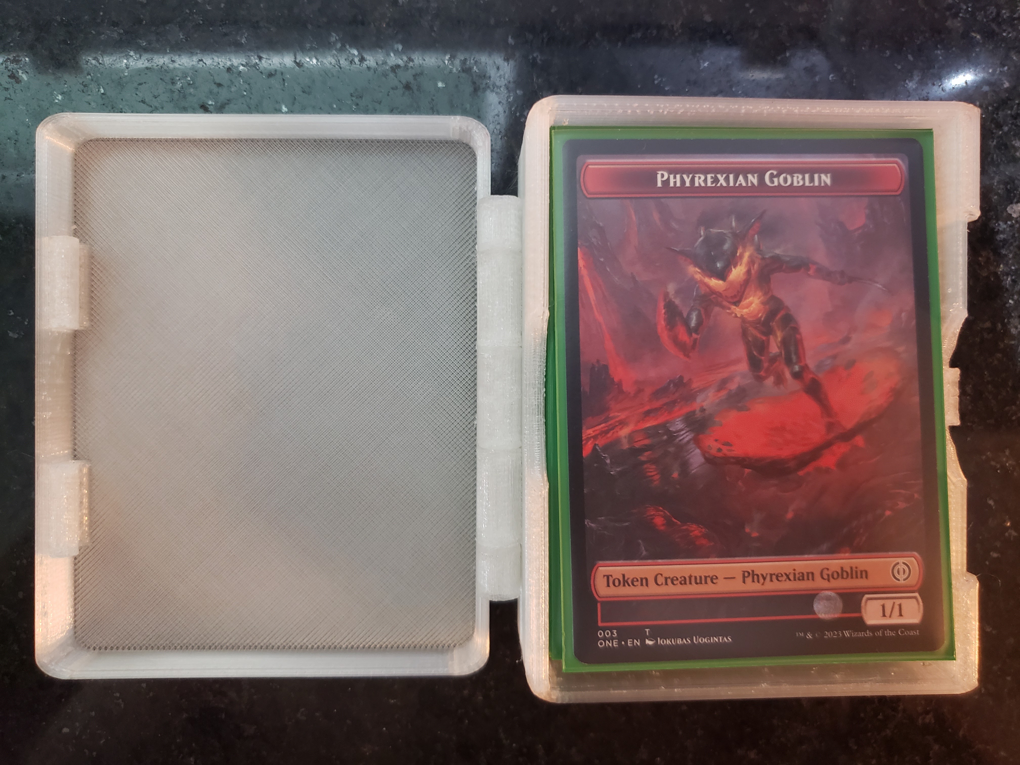 MTG/TCG Print-in-place Deck Box (Magic the Gathering)