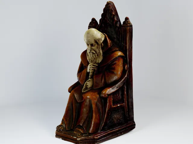 Book stand monk 1