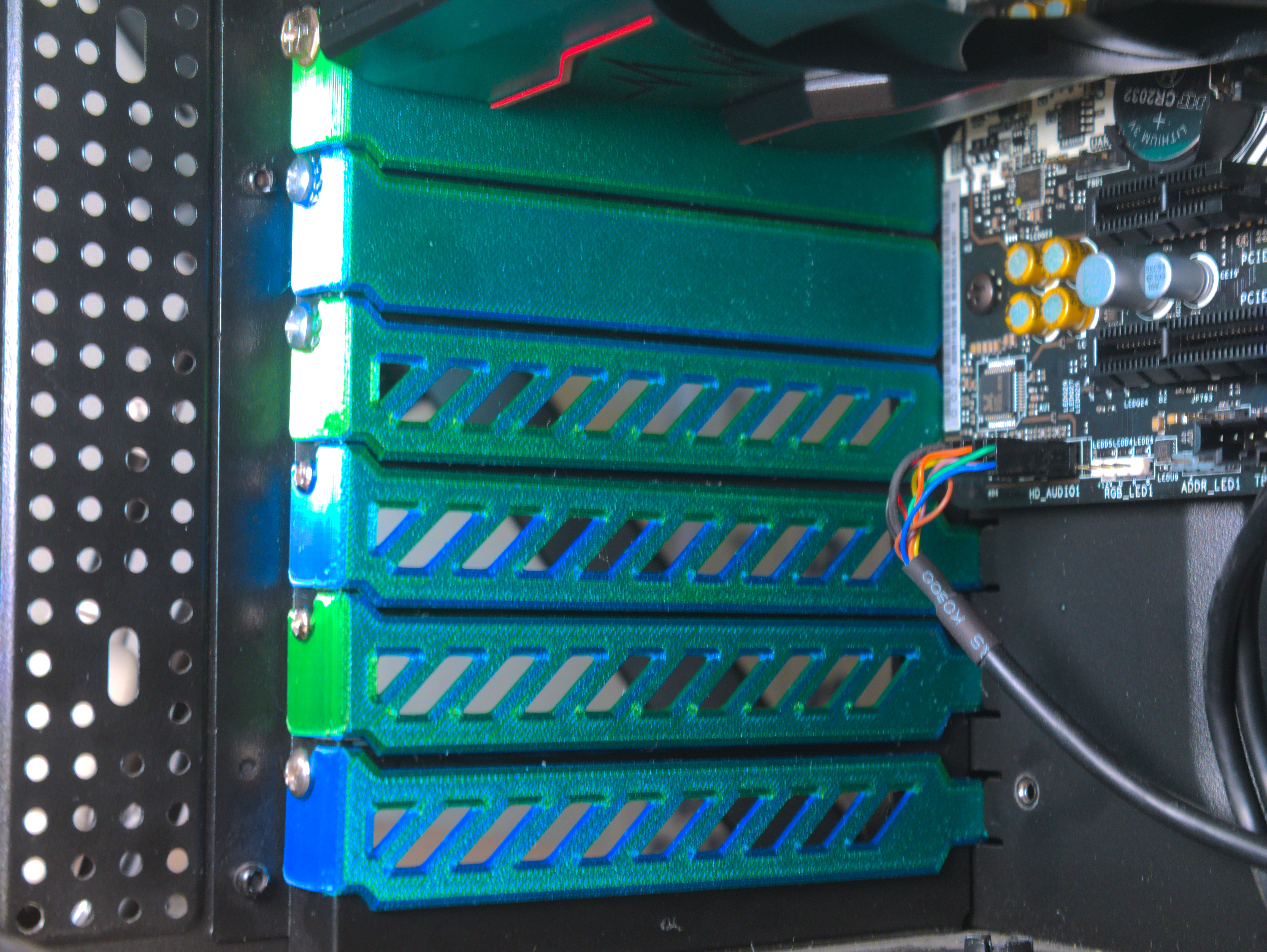 PCIe Slot Covers