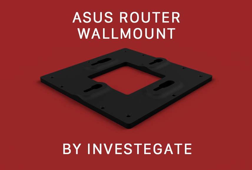 ASUS Router Wall Ceiling Mount Bracket GT-AX11000 RT-AC5300 GT-AC5300 ...