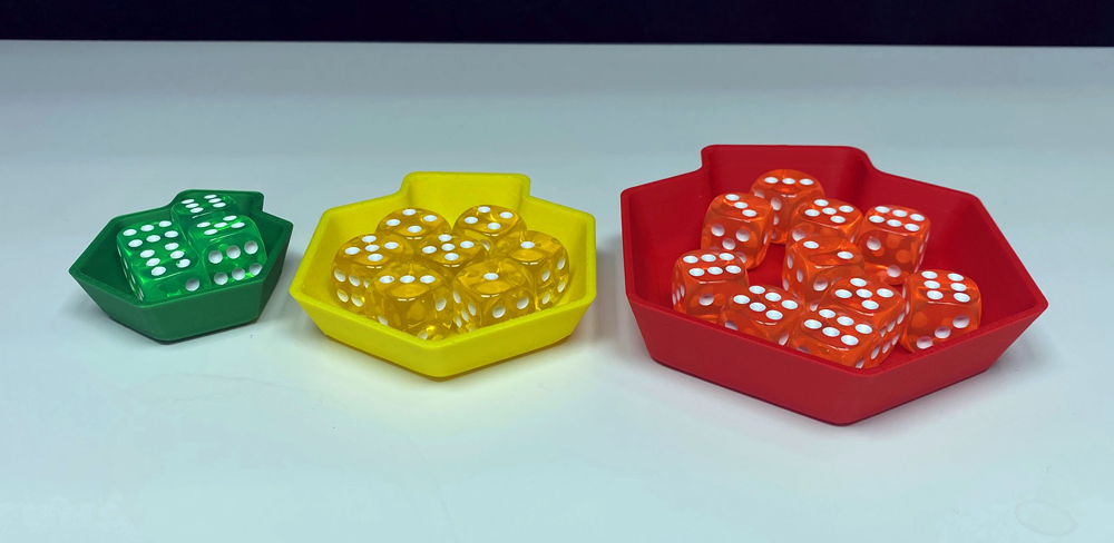 Miniatura 5 do modelo 3D Token Tray SHELL (S/M/L)