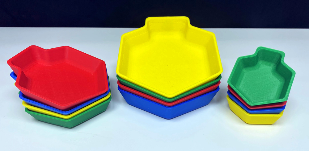 Miniatura 2 do modelo 3D Token Tray SHELL (S/M/L)