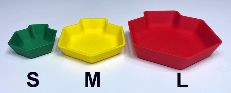 Miniatura 3 do modelo 3D Token Tray SHELL (S/M/L)