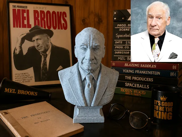 Mel Brooks (Melvin James Kaminsky) — Bust