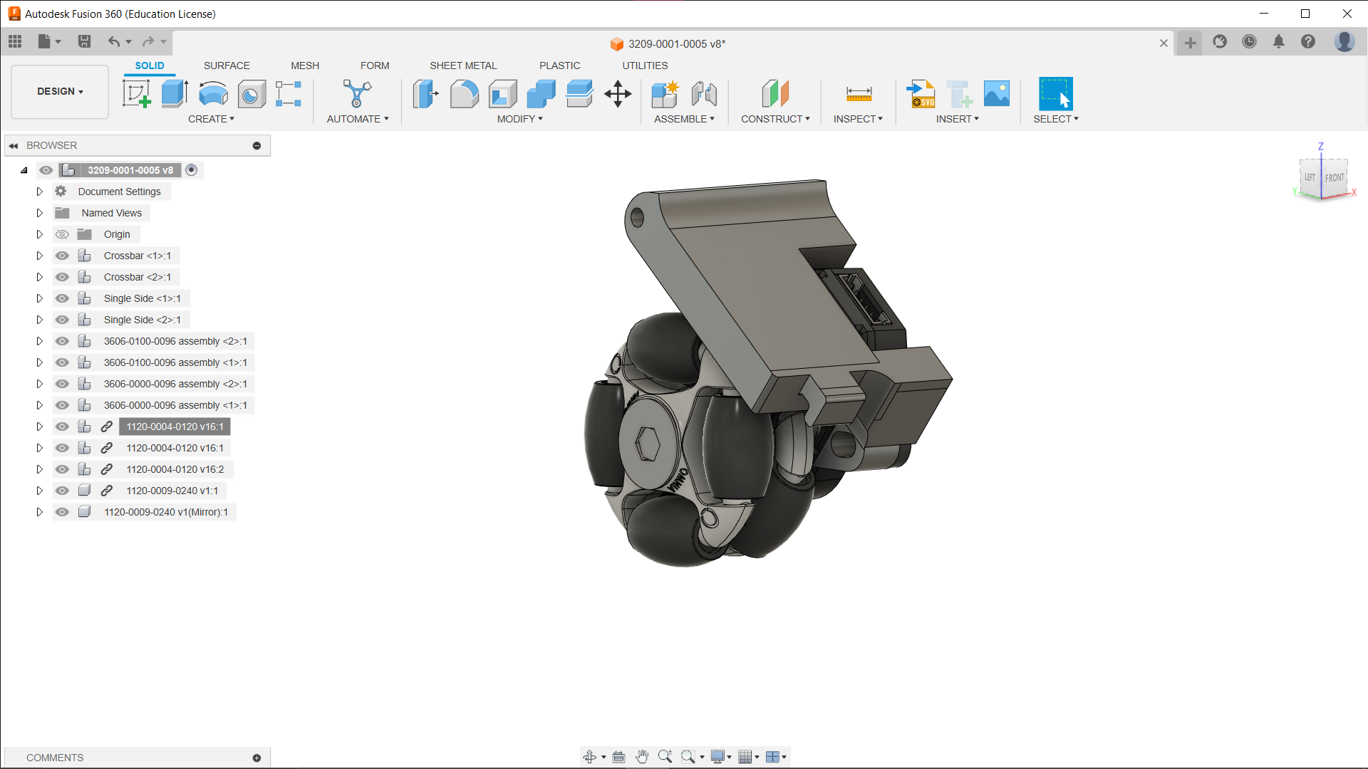 REV Through Bore Encoder Mount by simplegamerz948 Download free STL