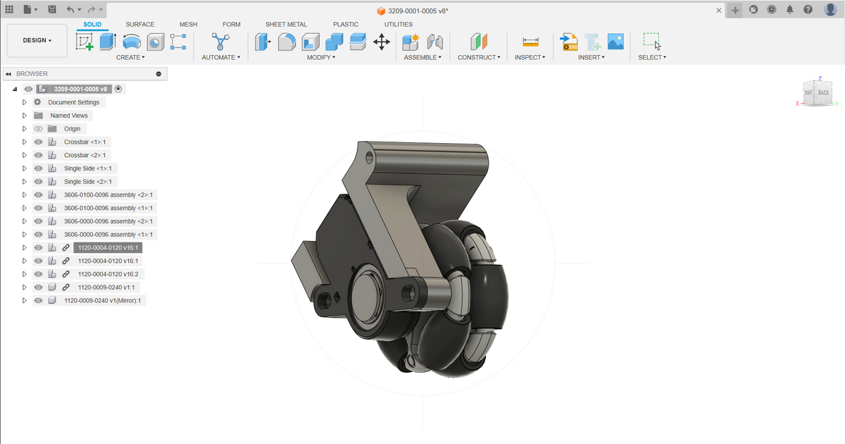 REV Through Bore Encoder Mount by simplegamerz948 Download free STL