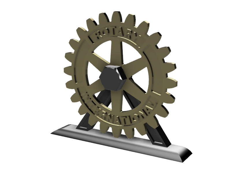 Roue Rotary International Wheel by BoBaCool Download free STL