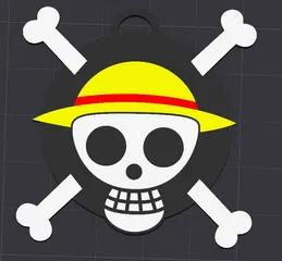 Onepiece Luffy flag by V3Design