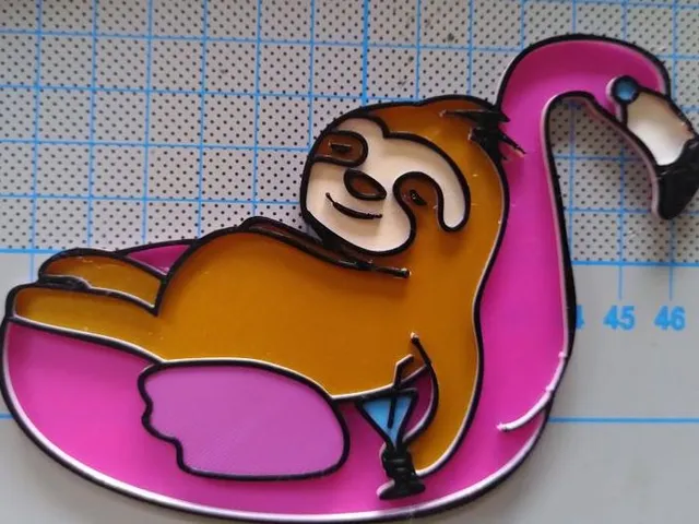 Sloth on holiday