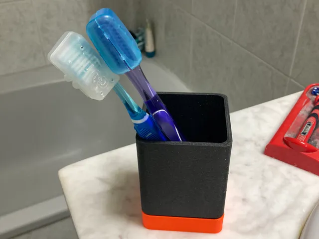 Tooth brush holder stand cup